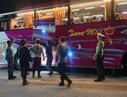 Personel Operasi Lilin Rinjani Polres Sumbawa Barat Beri Pelayanan, Hadirkan Kenyamanan