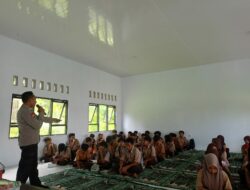 Polres Loteng Laksanakan Sosialisasi Pencegahan Pernikahan Usia Dini dan Bahaya NAPZA kepada Pelajar.
