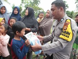 Bhakti Pendidikan Polri, Kapolda Aceh Kirim Bantuan Perlengkapan Sekolah untuk Anak-anak Desa Seumadam