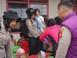 Taruni Akpol Gelar Trauma Healing bagi Siswa TK Bhayangkari Terdampak Banjir di Aceh Tamiang