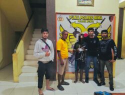 Satu Bulan Diburu Terduga Pelaku Garong Handphone ini Diringkus Unit Reskrim Polsek Monta