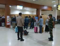 Pastikan Kenyamanan Masyarakat Pengguna Jasa Penerbangan, Polsek KP3 Polres Bima Tingkatkan Patroli di Bandara SMS Bima