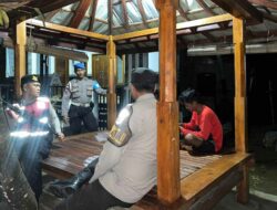 Upaya Polsek Sekotong Jaga Kamtibmas Melalui Patroli Malam Dialogis