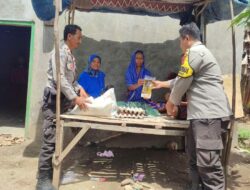 Polri Untuk Masyarakat, Bhabinkamtibmas Polsek Sanggar Salurkan Bantuan Bagi Warga Binaan Yang Kurang Mampu