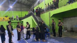 Memastikan Kelancaran dan Keamanan Ajang Kejuaraan Pencak Silat Satsamapta Polres Bima Gelar Patroli Pengamanan