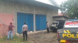 Komitmen Mendukung Program Prioritas Presiden RI, Polsek Bolo Polres Bima Cek Gudang Penampungan Jagung