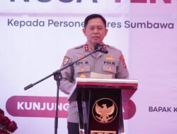 Kapolda NTB Sambangi Polres Sumbawa Barat, Salurkan Bansos hingga Temui Forkopimda