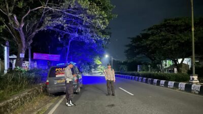 Polsek Kuripan Antisipasi Balap Liar dan 3C di Jalan Bil I