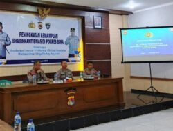 Buka Kegiatan Latkatpuan Bhabinkamtibmas ini Pesan Kapolsres Bima AKBP M.Anton Bhayangkara Gaisar S.I.K.,MH