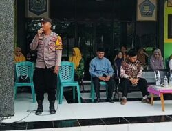 Bhabinkamtibmas Polsek Woha Beri Himbauan Kamtibmas Bagi Pelajar SMKN I Woha