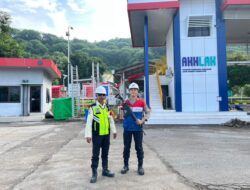 Unit Pam Obvit Sat Samapta Polres Bima Kota Laksanakan Pengamanan Objek Vital Nasional