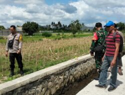 Polsek Labuapi Gerakkan Warga Manfaatkan Lahan Tidur