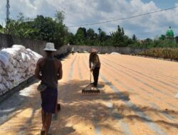 Polres Lombok Barat Kawal Ketahanan Pangan di Desa Dasan Tapen