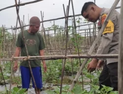 Polres Lobar Perkuat Ketahanan Pangan di Desa Kuranji Dalang