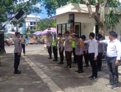 Pengamanan Sidang Perkara Tindak Pidana Pembunuhan di PN Dompu Berjalan Aman dan Kondusif