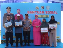Kunker di Mapolres Bima Kapolda NTB Irjen Pol. Edy Murbowo, S.I.K., M.Si., Salurkan Bantuan Sosial Serta Ingatkan Anggota Polres Bima Jalankan Tugas Dengan Ikhlas