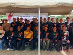 Pererat Silaturahmi Polres Sumbawa Barat Gelar Latihan Menembak