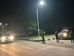 Antisipasi Aksi Balapan Liar dan Lainnya, Sat-samapta Polres Bima Gencarkan Patroli KRYD Malam Hari di Jam Rawan