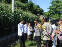 Waka Polres Bima Kota Lakukan Pembinaan Kelompok Tani Jagung di Kelurahan Matakando