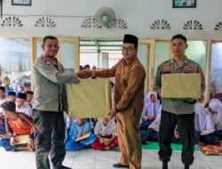 Sat Binmas Polres Lombok Timur Berikan Himbauan Kamtibmas dan Kamseltibcarlantas kepada Pelajar