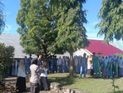 Sat Binmas Polres Dompu Berikan Penyuluhan Bahaya Narkoba dan Kenakalan Remaja di SMAN 3 Dompu