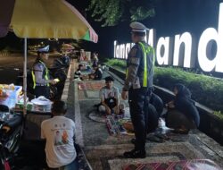 Satlantas Polres Lombok Barat Razia Jalur Bypass BIL II