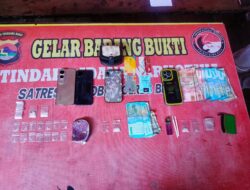 Sepekan Menjabat, AKBP Catur Erwin Setiawan Ungkap Empat Kasus Narkoba, Tegaskan Komitmen Berantas Peredaran Sabu