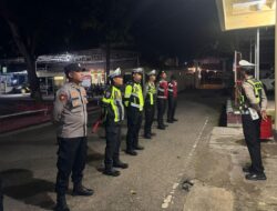Menjamin Kenyamanan Masyarakat Yang Menjalankan Ibadah di Bulan Suci Ramadhan, Gabungan Fungsi Polres Bima Gelar PAM Sholat Tarawih