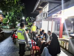 Patroli Dialogis Ramadhan, Polsek Seteluk Ajak Warga Jaga Stabilitas Wilayah
