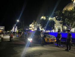 Ciptakan Ramadan Kondusif, Samapta Polres Bima Kota Kawal Ibadah Malam