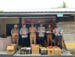 Jamin Kekhusyukan Ibadah Ramadan, Forkopimca Utan Gelar Razia dan Sita Ratusan Petasan