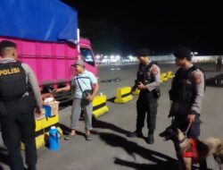 Unit Polsatwa Polda NTB Kerahkan K9, Perketat Pengawasan di Pelabuhan Lembar