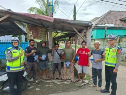 Sat Lantas Polres Bima Kota Bagikan Himbauan “Ramadhan Tertib Berlalu Lintas” dan Brosur Pembuatan SIM