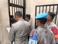 Piket Pawas dan Propam Polres Lombok Timur Laksanakan Pengecekan Tahanan, Situasi Aman dan Terkendali