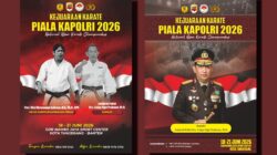 Piala Kapolri 2026 Siap Digelar di Tangerang, Karateka Nasional Berebut Podium
