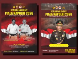 Piala Kapolri 2026 Siap Digelar di Tangerang, Karateka Nasional Berebut Podium