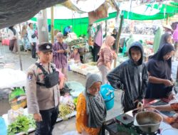 Patroli Pasaran, Polsek Jonggat Antisipasi 3C dan Jaga Kelancaran Aktivitas Masyarakat