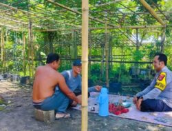 Polsek Labuapi Gerakkan Swasembada Pangan di Desa Bajur