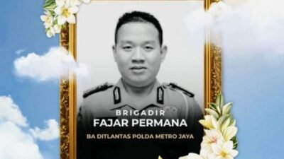 Anggota Ditlantas Polda Metro Jaya Gugur Usai Tugas Pengamanan Mudik