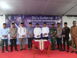 Kapolres Bima Kabupaten Hadiri Syukuran Satu Tahun Kepemimpinan Bupati dan Wakil Bupati Bima Dirangkaikan Dengan Buka Puasa Bersama.
