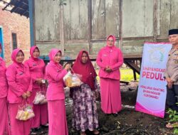 Berbuat Dengan Hati, Polsek Soromandi dan Bhayangkari Bagikan Takjil dan Salurkan Bantuan Sembako Bagi Warga Kurang Mampu