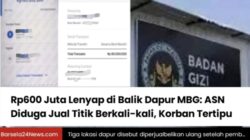 Skandal “Titik Dapur MBG” Meledak: ASN Pringgasela Diduga Jual Satu Lokasi Berkali-kali, Kerugian Korban Tembus Rp600 Juta
