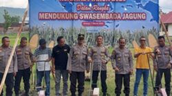 Dukung Swasembada Jagung 2026, Polres Dompu Ikuti Tanam Raya Jagung Serentak Kuartal I