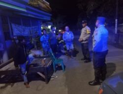 Cegah Gangguan Kamtibmas, Polsek Utan Intensifkan Patroli Blue Light Hingga Dini Hari