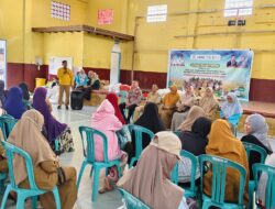 Jelang Hari Raya, Ratusan Warga di Dampingi Polsek Sekongkang Serbu Gerakan Pangan Murah Pemkab Sumbawa Barat