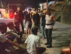 Dipimpin IPDA Mutaqin, Sat Samapta Polres Dompu Gelar Patroli Humanis di Titik Rawan