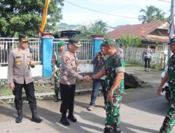Dukung Penuh Program Lintas Sektor, Kapolres Bima Kabupaten Menghadiri Upacara Penutupan TMMD Ke 127 di Lapangan Desa Sondo