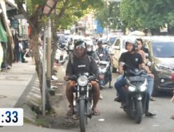 Polres Bima Kota Berikan Pelayanan Rawan Sore, Amankan Aktivitas “Buburit” di Pasar Raya Kota Bima