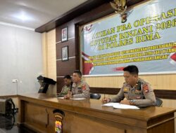 Siap Amankan Arus Mudik Lebaran 2026, Polres Bima Kabupaten Menggelar Lat Pra OPS Ketupat Rinjani 2026