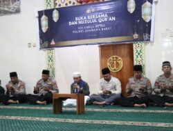 **Polres Sumbawa Barat Gelar Buka Puasa Bersama dan Peringatan Malam Nuzulul Qur’an, Pererat Kebersamaan di Bulan Suci**